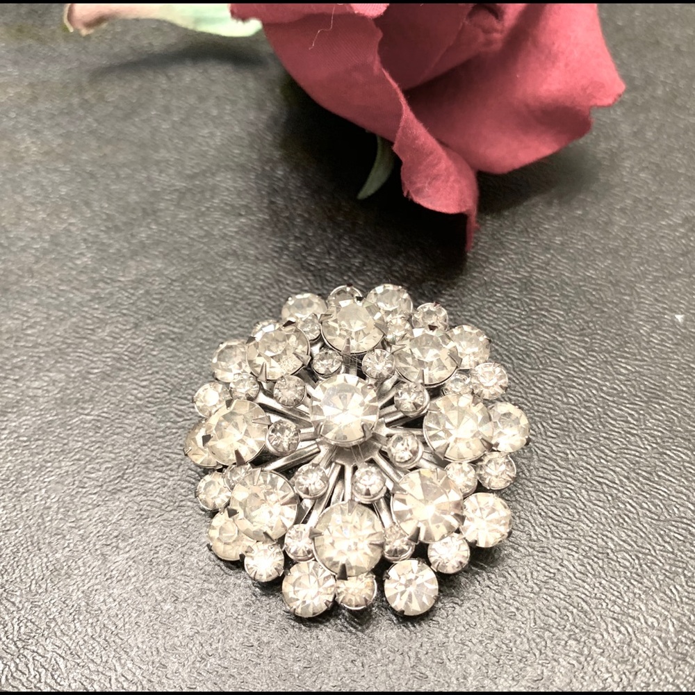 Vintage Coro Rhinestone - Picture 3 of 8